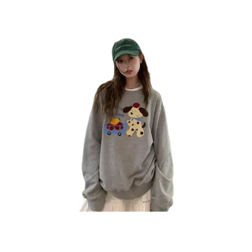 Princess Berdele Толстовка Без капюшона повседневный стиль с длинными рукавами женский топ