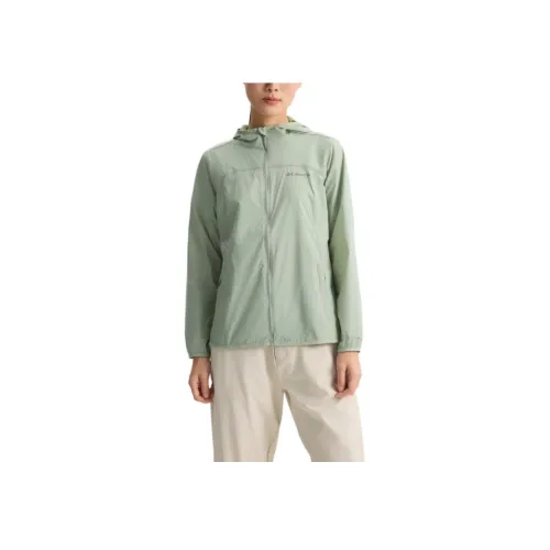 Коллаборация Columbia City Outdoor Collection Куртки и Пальто Женские Зеленые