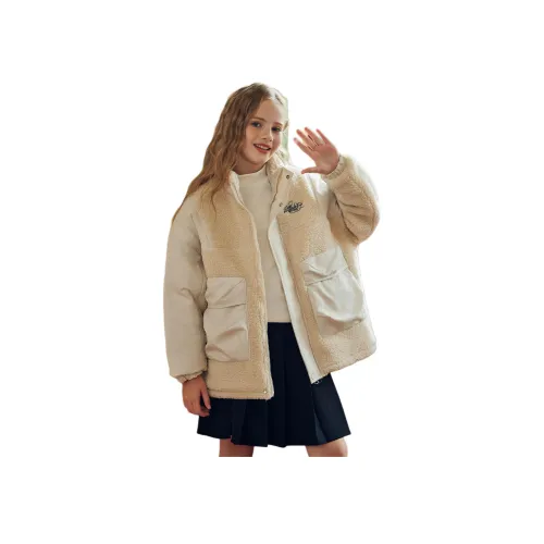 Han Sui Yi Экрю Школьный возраст Утеплённые куртки