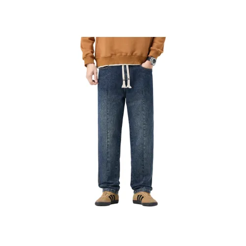 JUCY JUDY Джинсы Унисекс Классический Синий