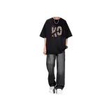 [KO Черный + Серый Джинсы] Двухкомпонентный комплект