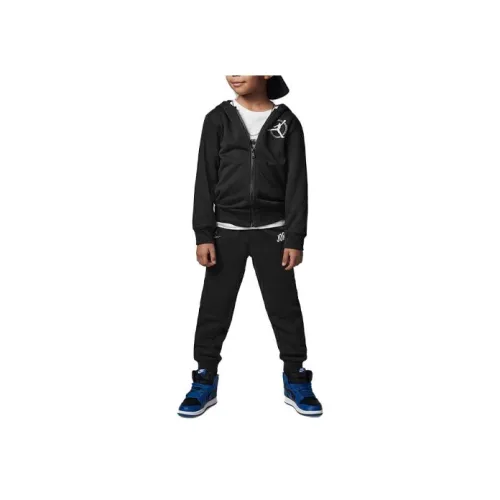 Джордан Повседневная Спортивная Одежда Flight MVP Черная Детская