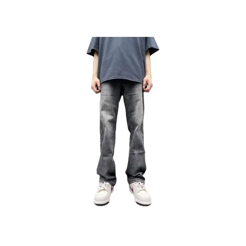PANDA ADEVIL Джинсы Унисекс Черный Серый