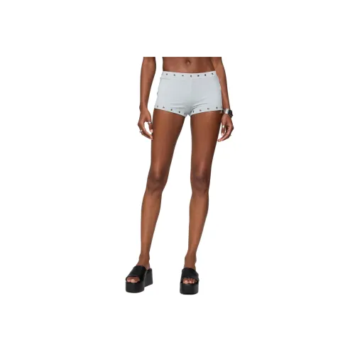 Edikted Neriah Grommet Micro Shorts Повседневные шорты Женские