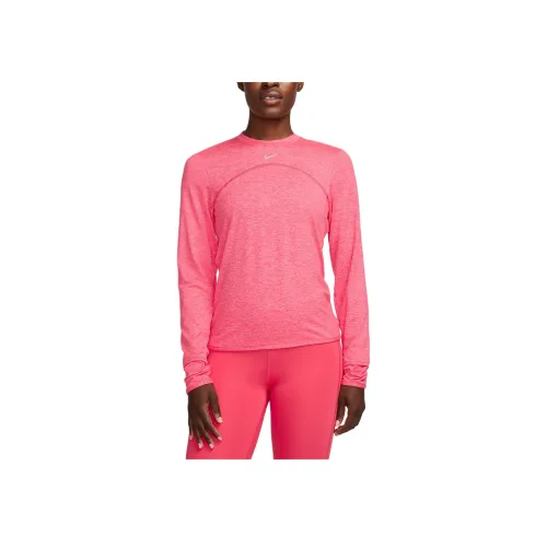 nike Dri Fit Swift Элемент UV T Рубашка Женские Астра розовый