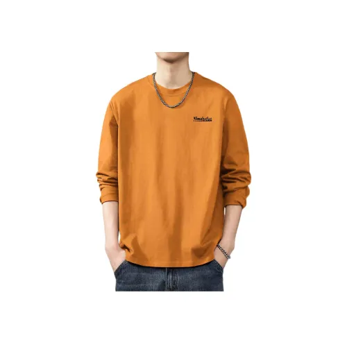 GUISE Весенний и Осенний T-Рубашка Slim Fit Мужская