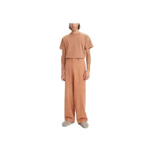 Levis Мужские Повседневные Брюки Коричневого Цвета