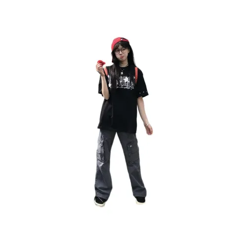 MORii Серый Унисекс Джинсы