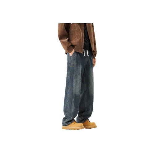 Paddington Bear Винтажные синие унисекс джинсы