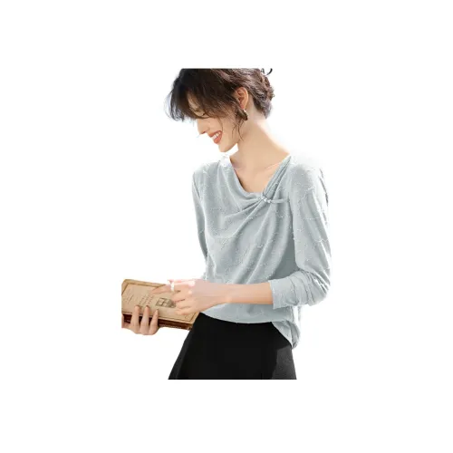 XWI Светло-синие женские футболки T