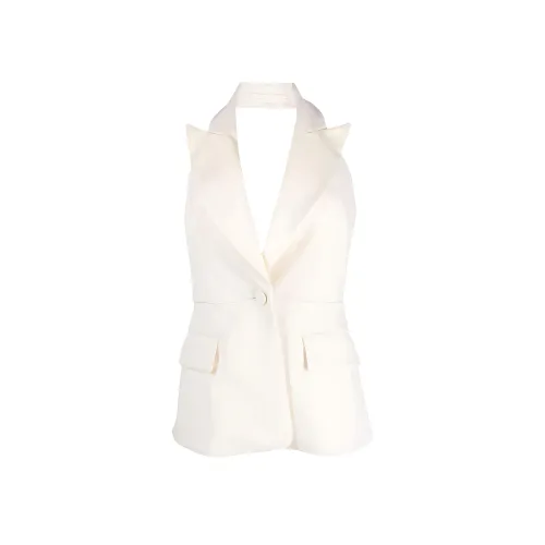 MaxMara Сливочный Женские Жилеты