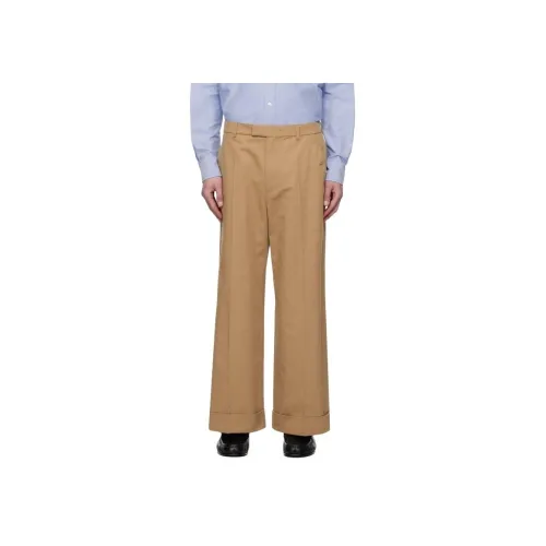 Valentino Light Camel Men's Casual Pants Верблюжий цвет мужские повседневные брюки