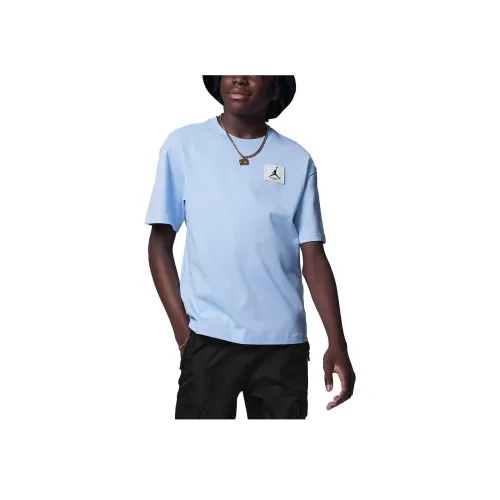 Jordan Flight Essentials Светло-сапфирово-синий Kids T-рубашки