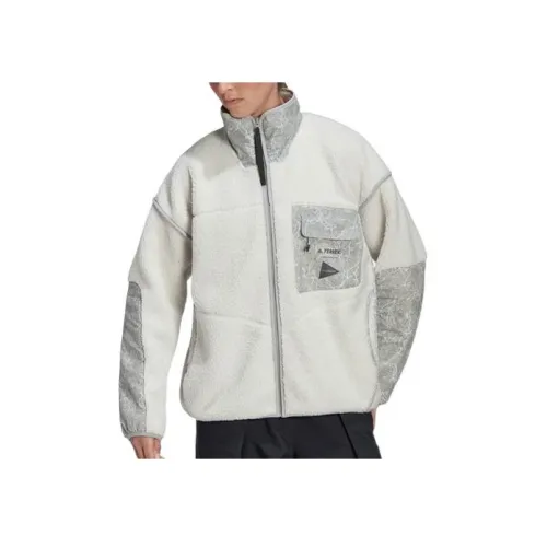 Adidas x And Wander Куртка Женская Серого цвета