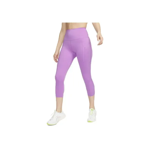 NIKE Фуксия Женские Спортивные Брюки