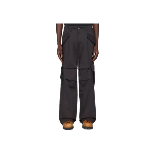RHUDE Мужские Карго Брюки Черные