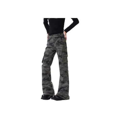 UNDERTIDES Камуфляж Унисекс Повседневные Штаны