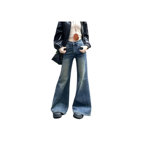 ZCDECO Blue Women's Jeans ZCDECO Синий Женские Джинсы