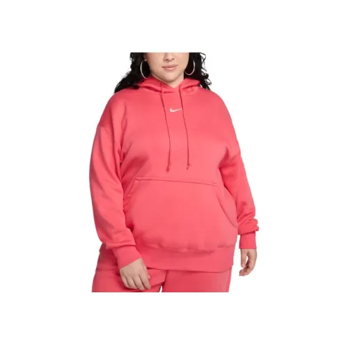 nike Sportswear Phoenix Fleece Толстовка Женская Китайская Астра Розовая