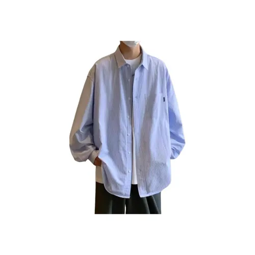 GEOGRE ALEX Синий Мужская Рубашка