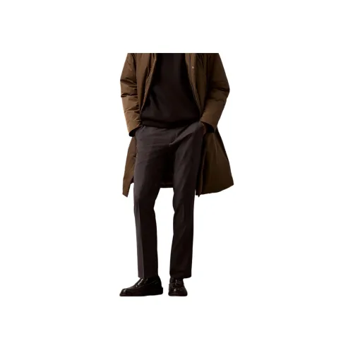 Calvin Klein Костюм Брюки Европейская версия Мужской Угольный Серый