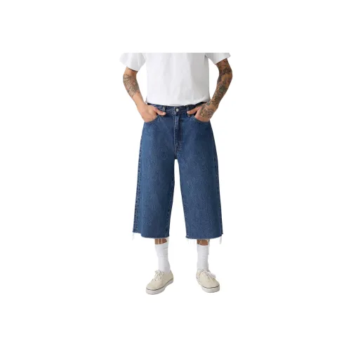 Levis Джинсовые шорты среднего синего цвета для мужчин