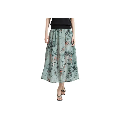 JINJU Повседневная длинная юбка для женщин