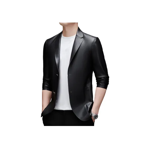 PEIMENG Мужские кожаные куртки