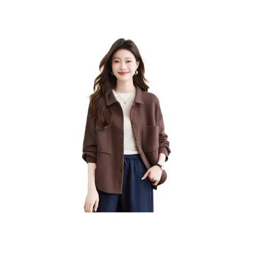 MJ Весенний Осенний Укороченный Куртка Женская