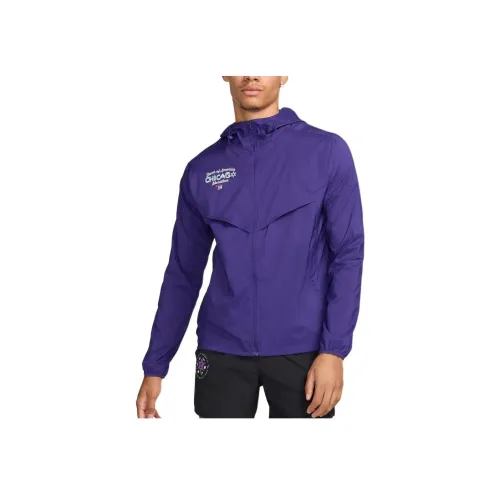 Nike Фиолетовые Мужские Куртки