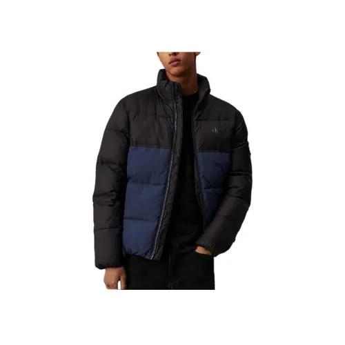 CALVIN KLEIN Хлопковый пуховик европейская версия мужской черный чернила