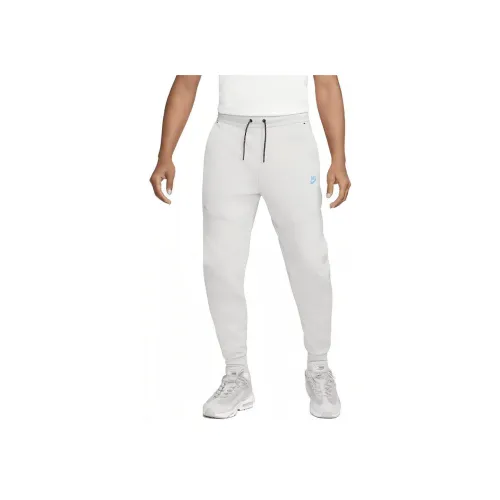 Nike Белые Мужские Вязаные Тренировочные Штаны