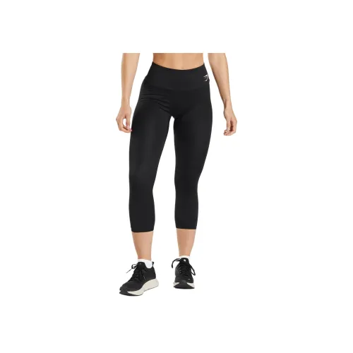 GYMSHARK Леггинсы Женские Черные