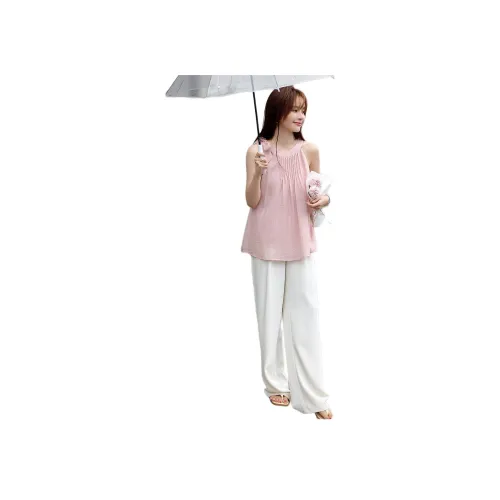 Mo Han Yi Mei Рубашка Женская Розовая