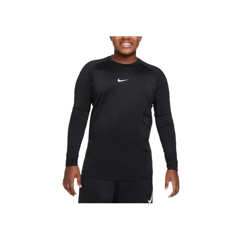 Nike Pro Черные Детские Т-рубашки
