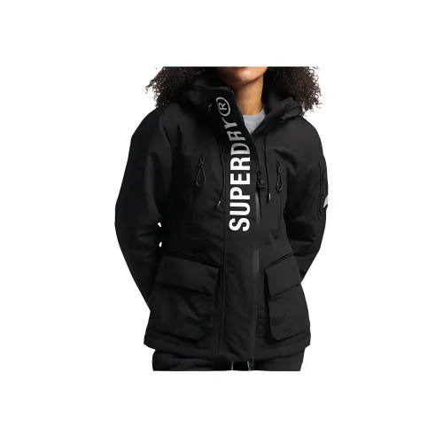 SUPERDRY Куртки и Пальто Женские Черные