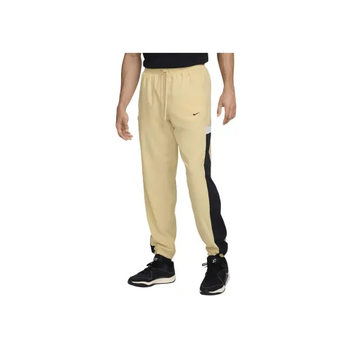 nike Icon Мужские Вязаные Тканевые Баскетбольные Штаны Баскетбольные Шорты Мужские Золотые