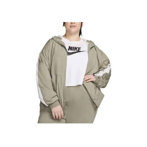 nike Sportswear Куртка Женская Светло-Армейский Зеленый