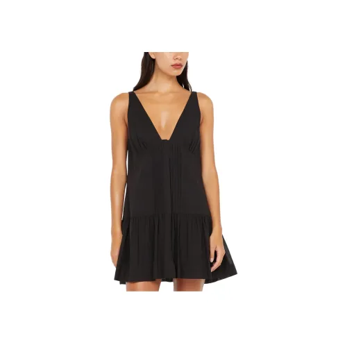 BEC+BRIDGE FRANKA Мини Платье Slip Платье Женское Черное Черное