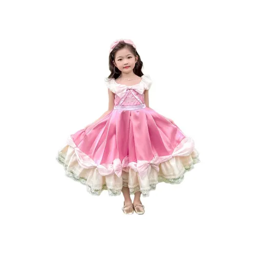 La Cergo Платье Розово-фиолетовое для детей 3-7 лет