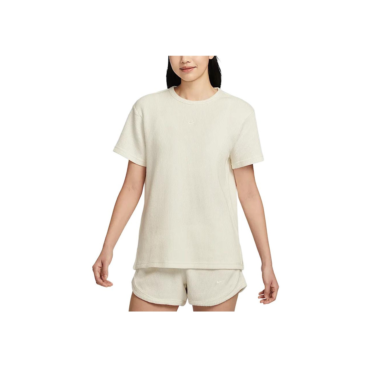 Nike Sportswear T-рубашка с рукавом-трубкой женская парусный белый — фото 3