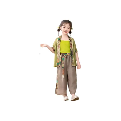 TIANCAIXIAOXIONG Девочки Kids Ханьфу