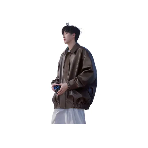 JUNGLE PANDA Кожа Куртка Унисекс