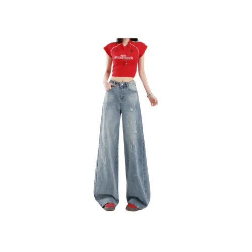 FOREVER 21 Джинсы Женские Светло-Синий