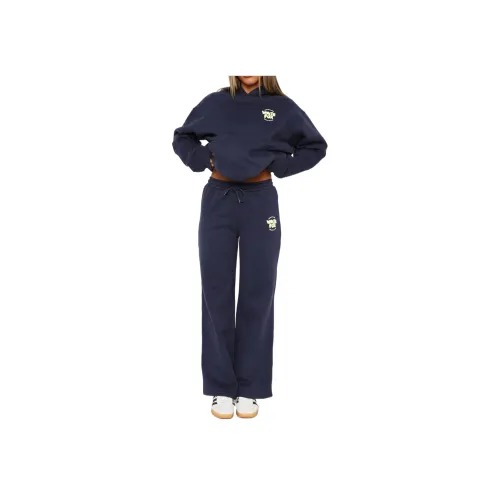 WHITE FOX с Love FOR YOU Вязаные Спортивные Штаны Женские