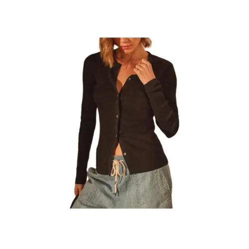 JAMES PERSE Черные Женские Свитера