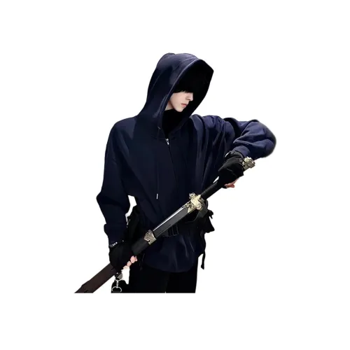 City Hipster Темно-синие унисекс свитшоты