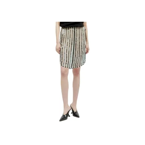 DRIES VAN NOTEN Бежевые Женские Повседневные Длинные Юбки