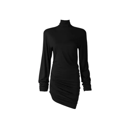 Jacquemus Черные Женские Платья с длинным рукавом