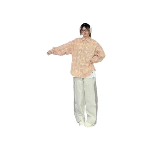 MUCCHIC Light Gray Women's Casual Pants MUCCHIC Светло-серые женские повседневные штаны